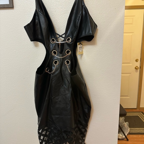 Honey Birdette Claire Black Dress - Picture 6 of 6